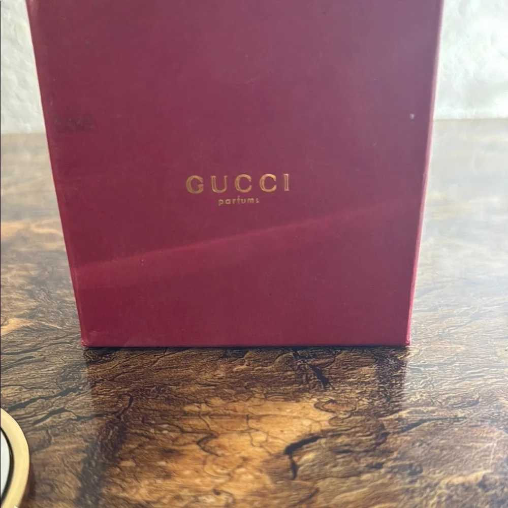 Gucci Gold Compact Mirror AUTHENTIC NIB